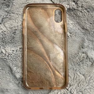 Ringke Flow Rose Gold Wavy Textured iPhone Case